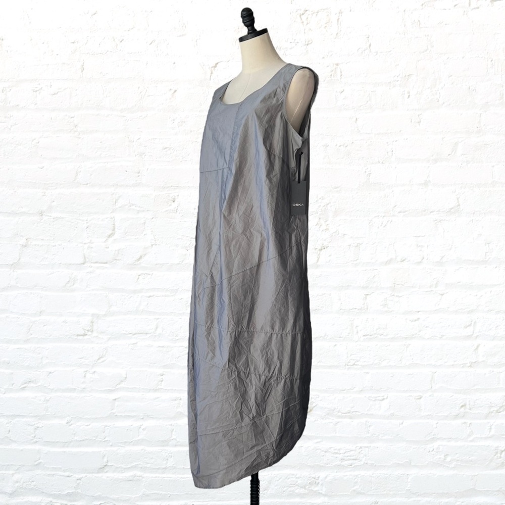 OSKA Jinette Dress in Graphite Grey | 3/XL NWT - Picture 3 of 10